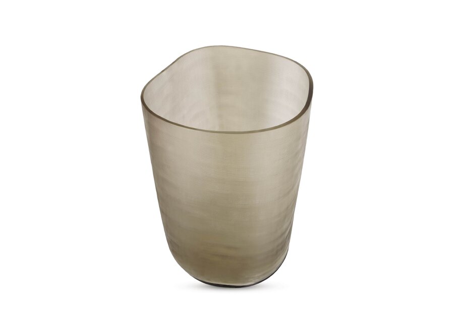 Porte-bougie 'Faro' - Smoke - L