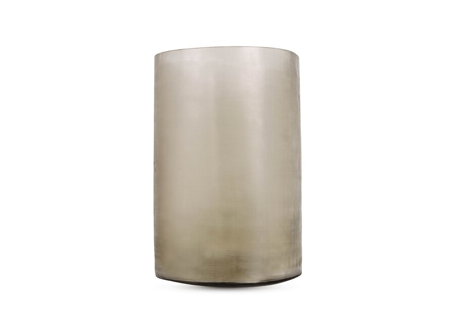 Windlicht 'Faro' - Smoke - L