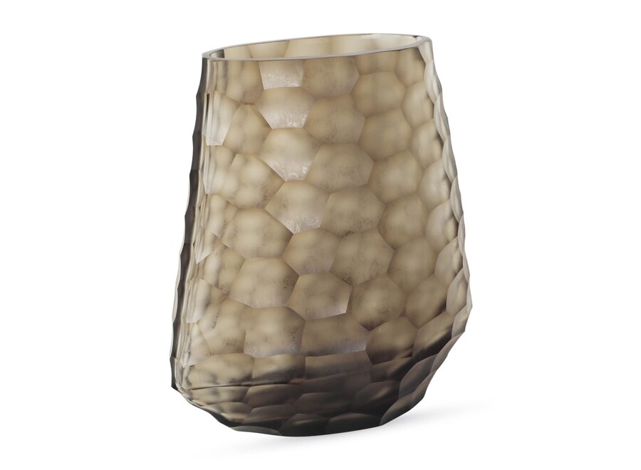 Bougie chauffe-plat 'Maya' - Smoke/Grey