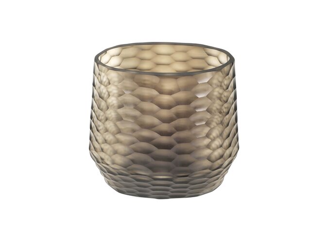 Vase 'Maya' - Smoke/Grey - M