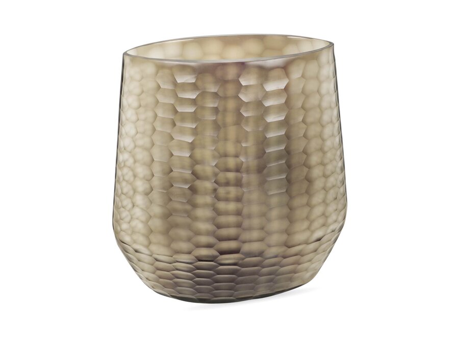 Vase 'Maya' - Smoke/Grey - L