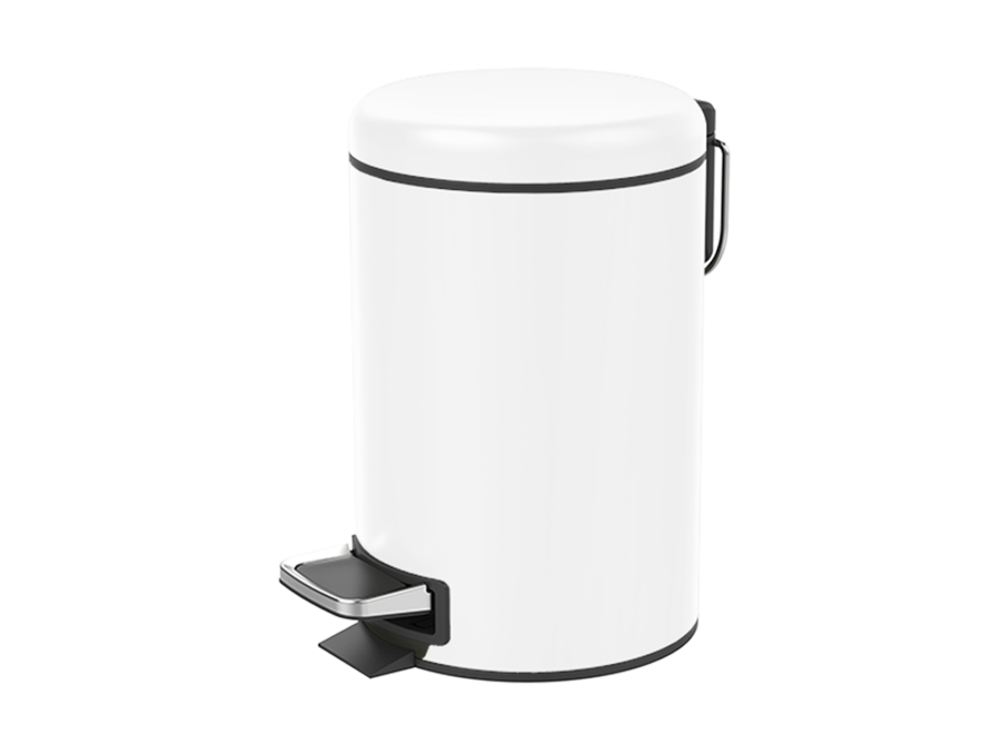 Poubelle Basic - White