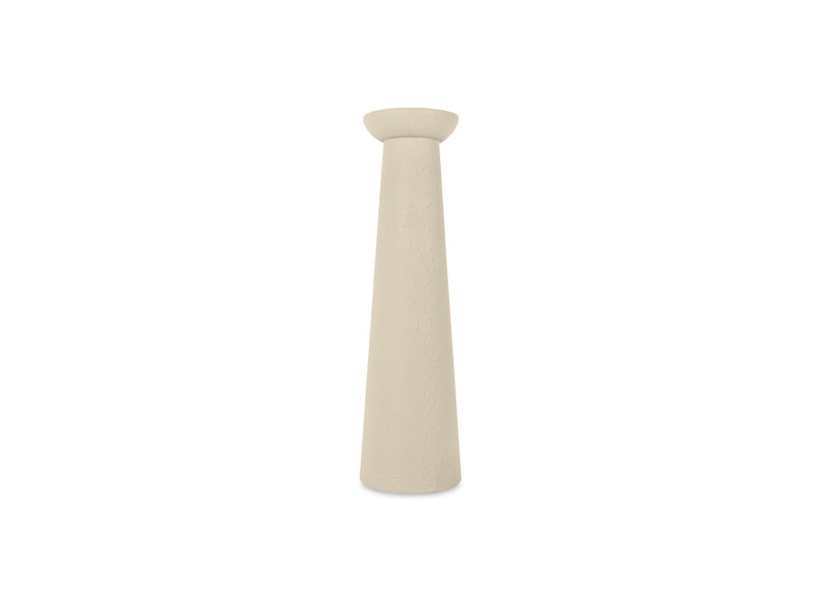 Candleholder 'Falun' L - Sand