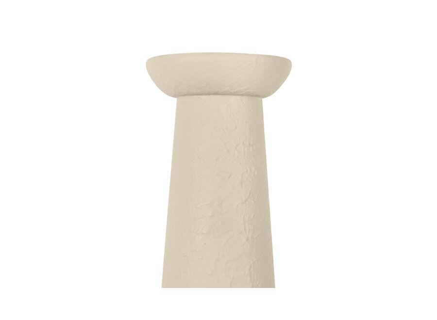 Kerzenständer 'Falun' L - Sand