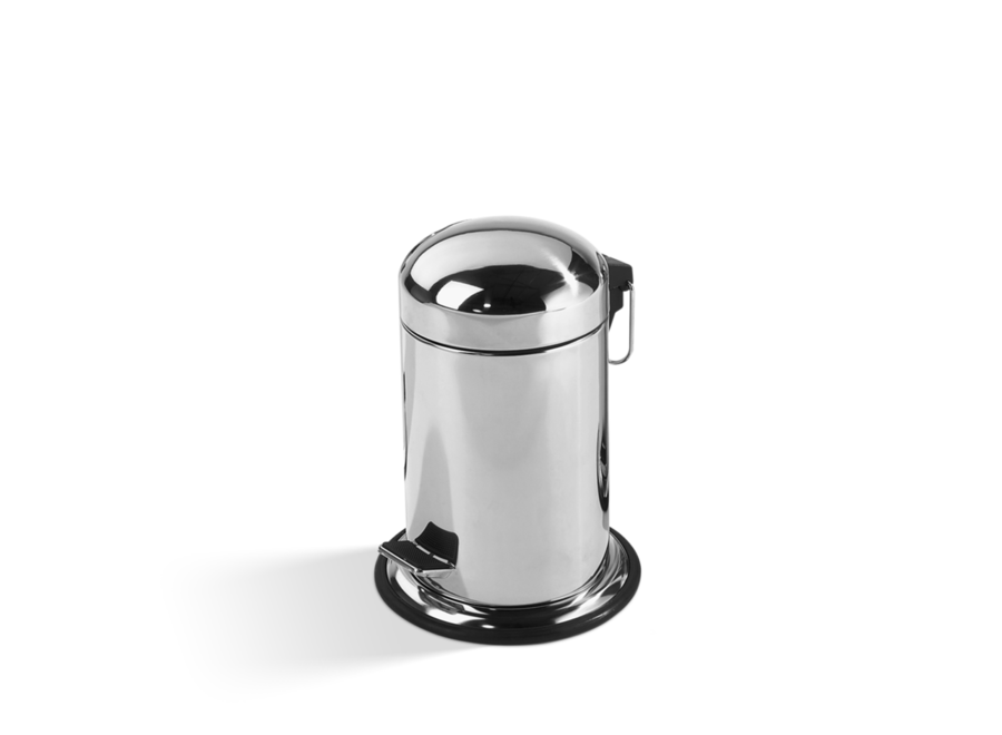 Mülleimer 'Basic' - Stainless steel polished