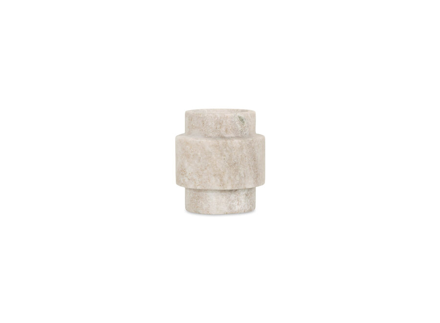 Bougie chauffe-plat 'Taos' - Morchana Marble
