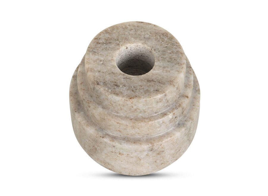 Candleholder 'Taos' - Morchana Marble