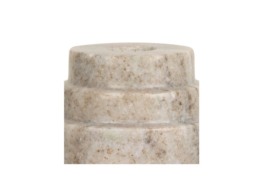 Candleholder 'Taos' - Morchana Marble