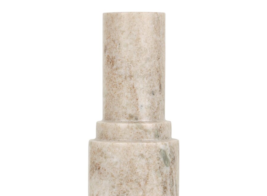 Kandelaar 'Taos' - Morchana Marble - L