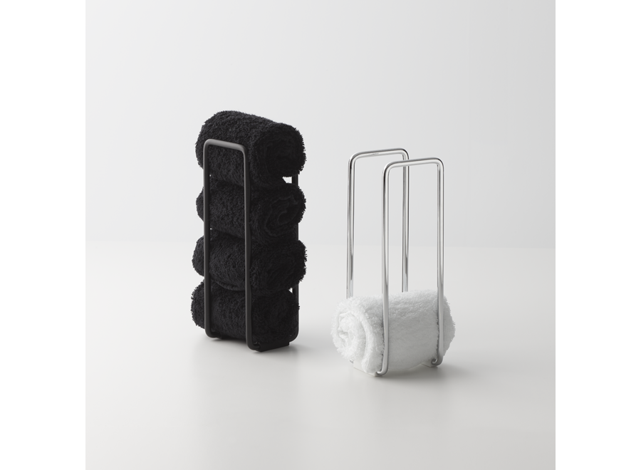 Guest towel holder 'Basic'  - White matt