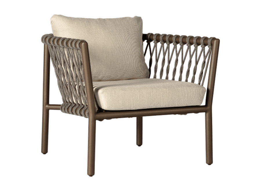 Loungesessel 'Alba' - Bronze