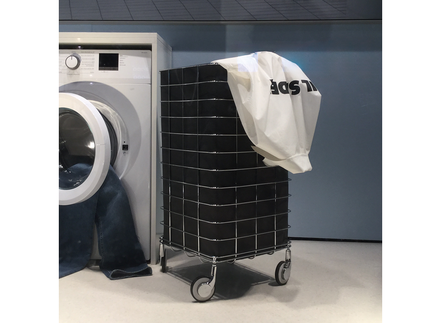 Wasmand 'Basic - Chrome / anthracite