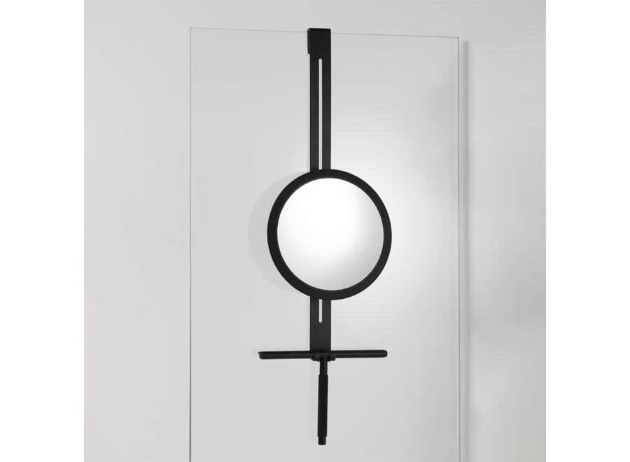 Shower wiper 'Basic'  - Black matt