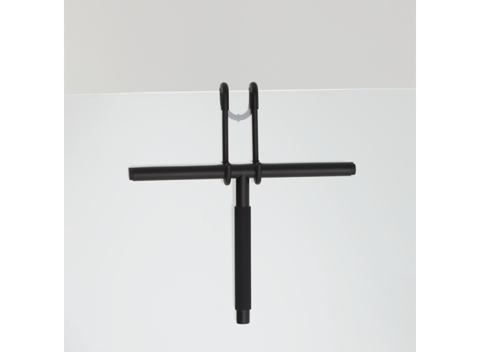 Douchewisser houder Basic - Black matt