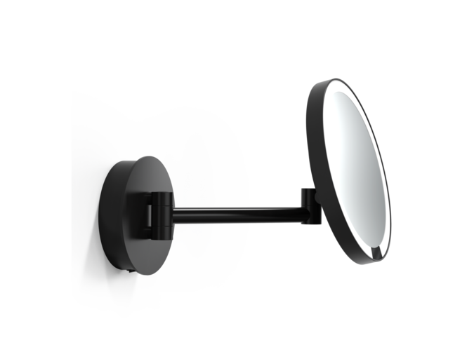 Miroir de courtoisie Basic -JLP WR - Montage mural - Black matt