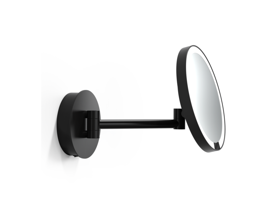 Kosmetikspiegel Basic -JLP WR - Wandmontage - Black matt