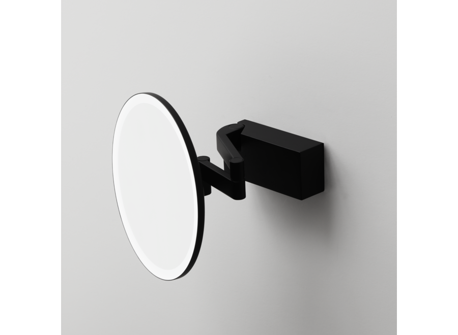 Kosmetikspiegel 'Basic' - VISION - Wandmontage - Black matt