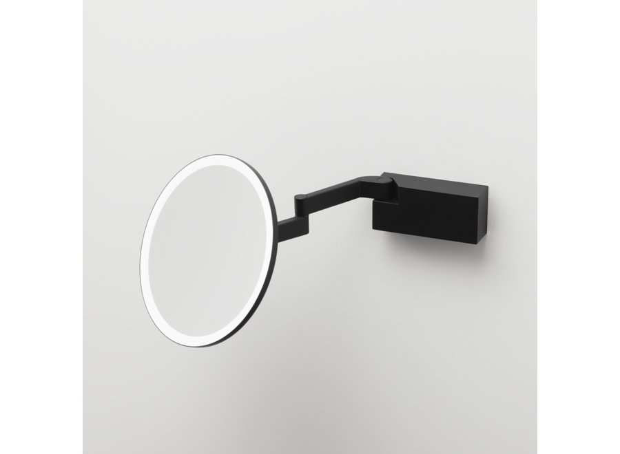 Make up spiegel 'Basic' - VISION - Wandbevestiging - Black matt
