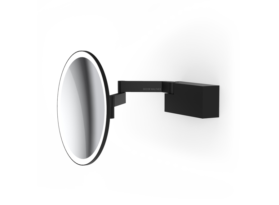 Kosmetikspiegel 'Basic' - VISION - Wandmontage - Black matt