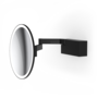 Schminkspiegel 'Basic' - VISION - Wandmontage - Black matt