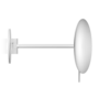 Make up spiegel 'Basic' -SPT72 - Wandbevestiging - White matt
