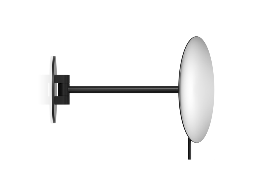 Vanity Mirror 'Basic' -SPT72 - Wall mounted  - Black matt