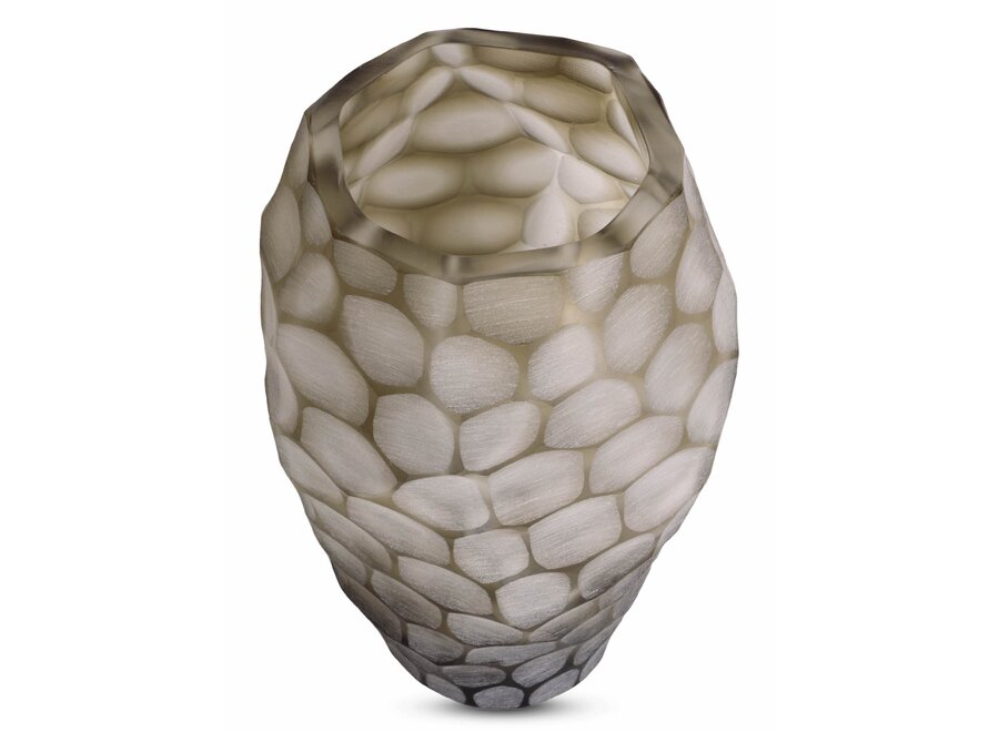 Vase 'Eden' - Smoke/Grey - S