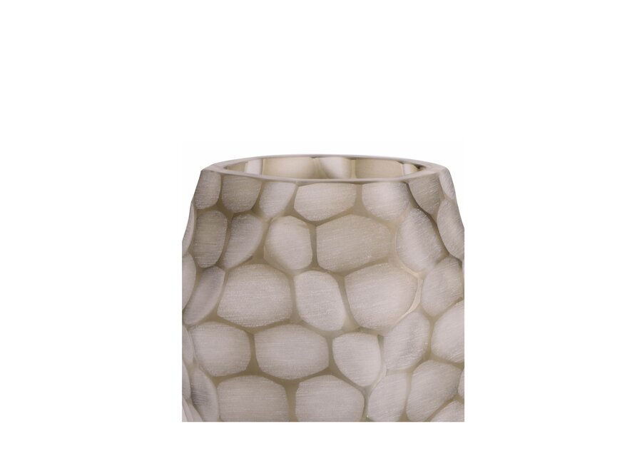 Vase 'Eden' - Smoke/Grey - S