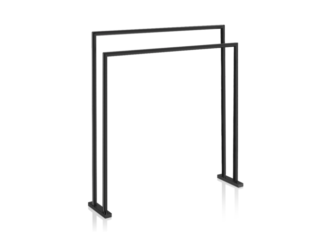 Porte serviette Classic - Black matt