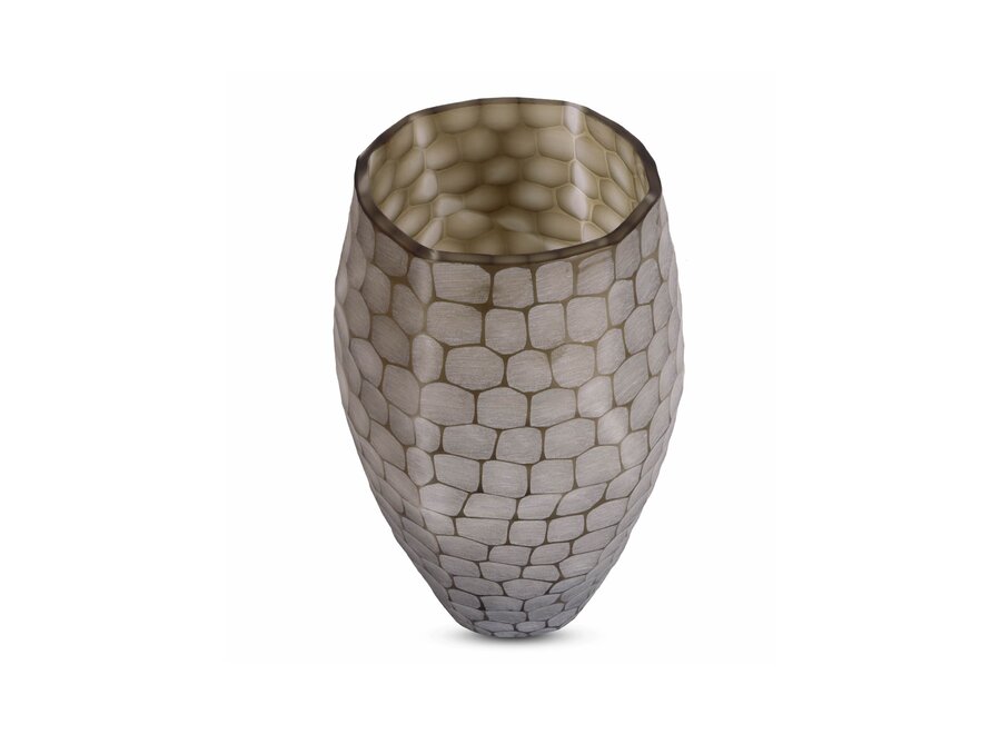 Vase 'Eden' - Smoke/Grey - M