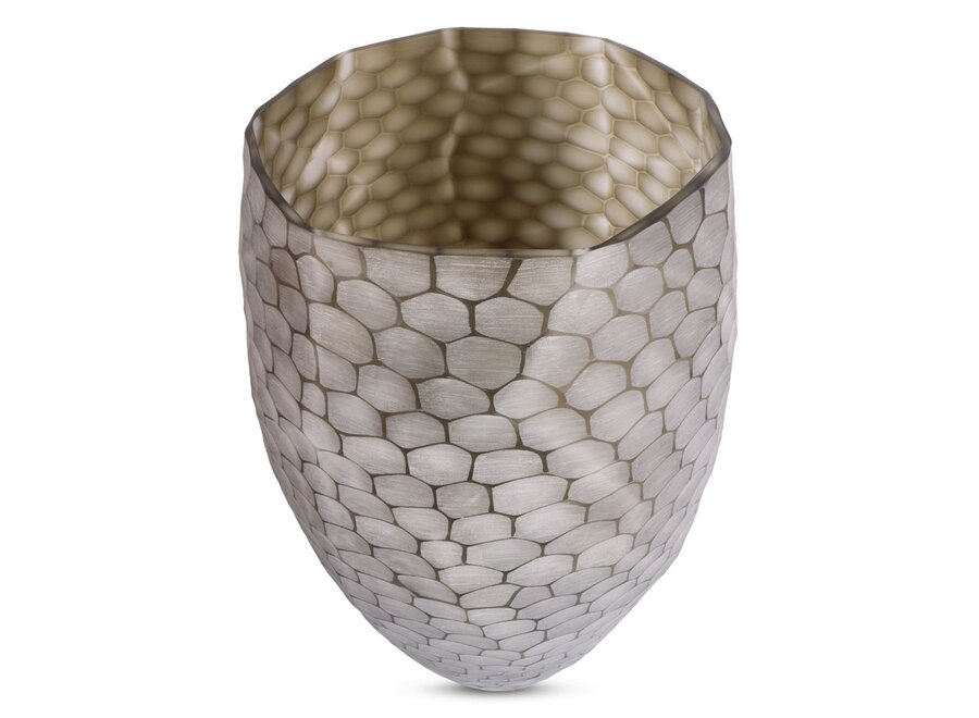 Vase 'Eden' - Smoke/Grey - L