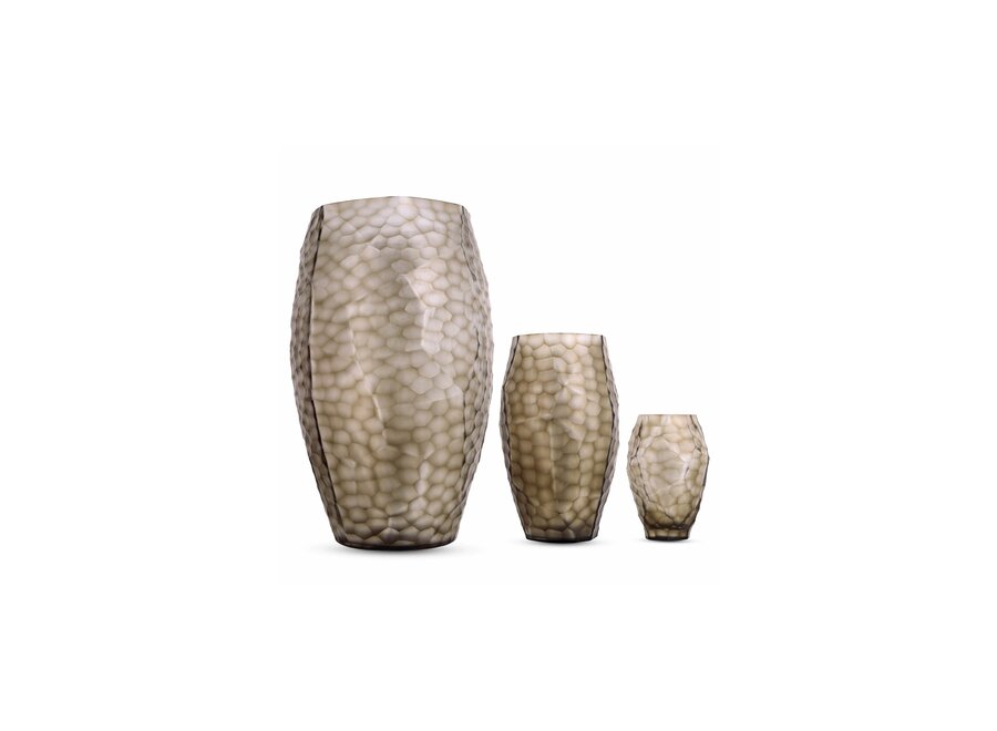 Vase 'Eden' - Smoke - L