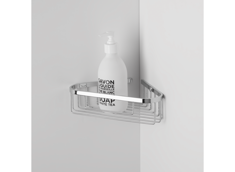 Shower basket 'Basic' -DW228 - Wall mounted  - Chrome