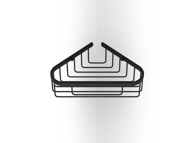 Duschkorb Basic -DW228 - Wandmontage - Black matt