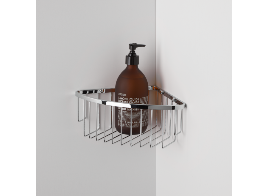 Shower basket 'Basic' -DW229 - Wall mounted  - Chrome