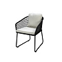 Chaise de jardin 'Bara' - Black