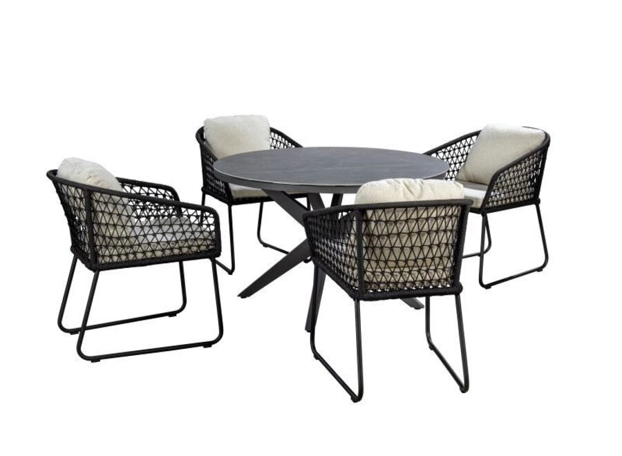 Tuinstoel 'Bara' - Black