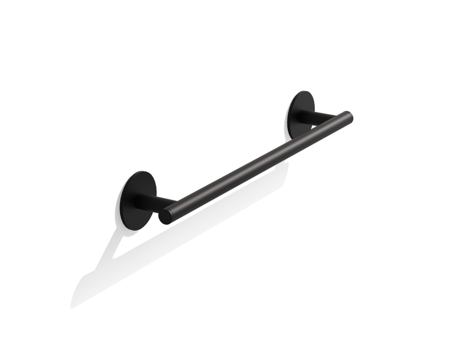 Towel holder 'Basic'  - HTE - SK - Black matt