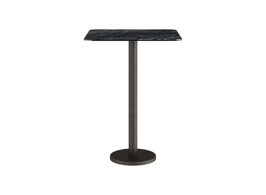 Bar table 'Bari' Square - Black