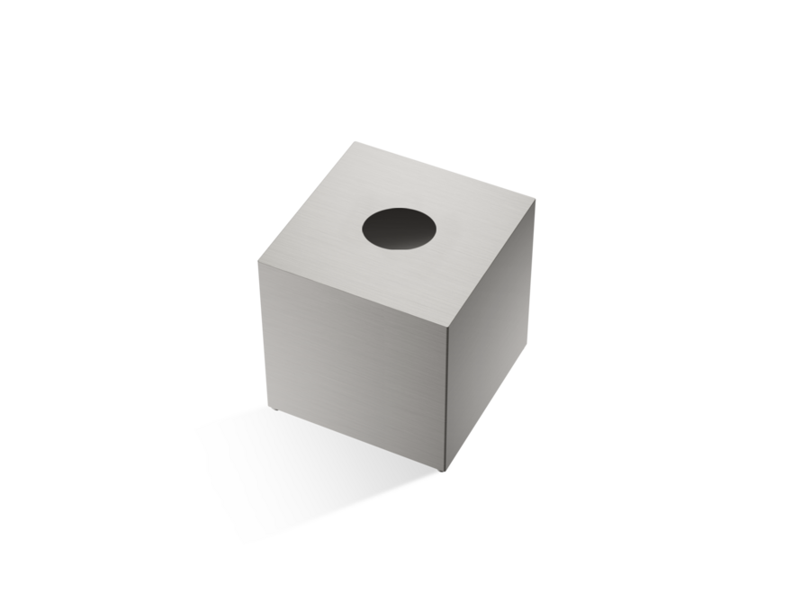 Tissue box 'New Storage' - Stainless steel matt