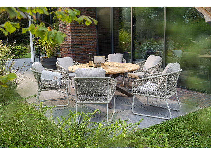 Low dining stoel 'Bara' - Salix