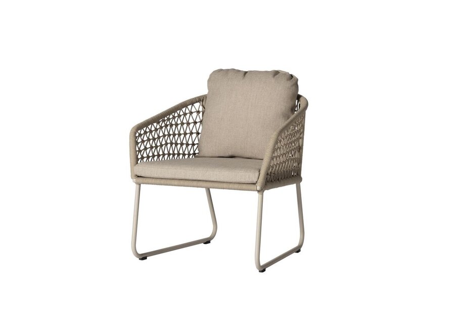 Low dining stoel 'Bara' - Salix