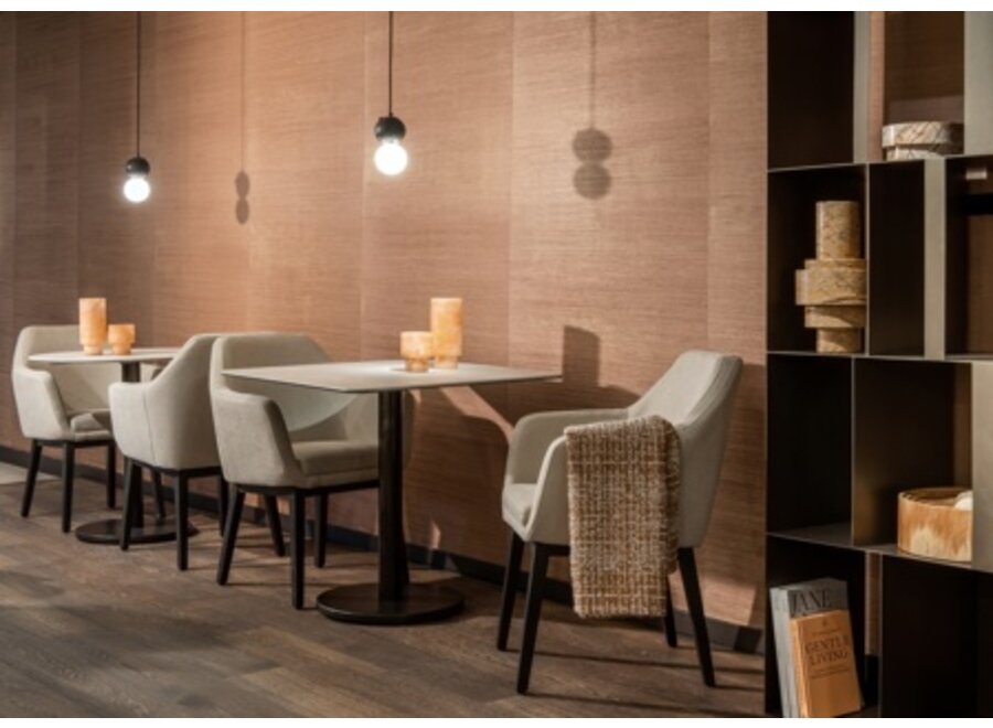 Bistro table 'Bari' Round - Cream