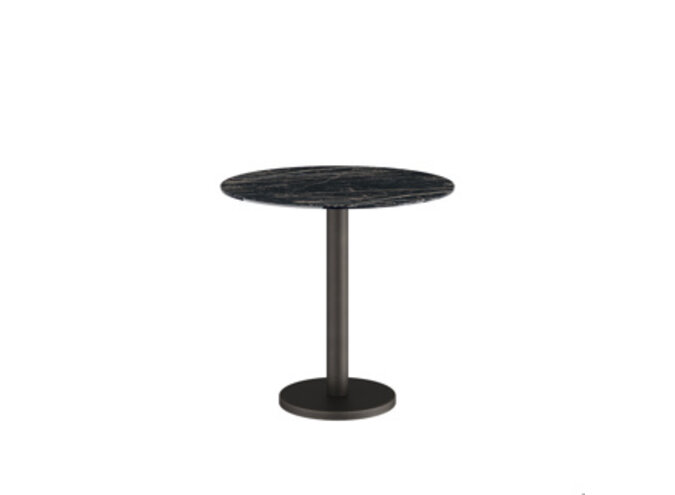 Table bistrot 'Bari' Round - Black