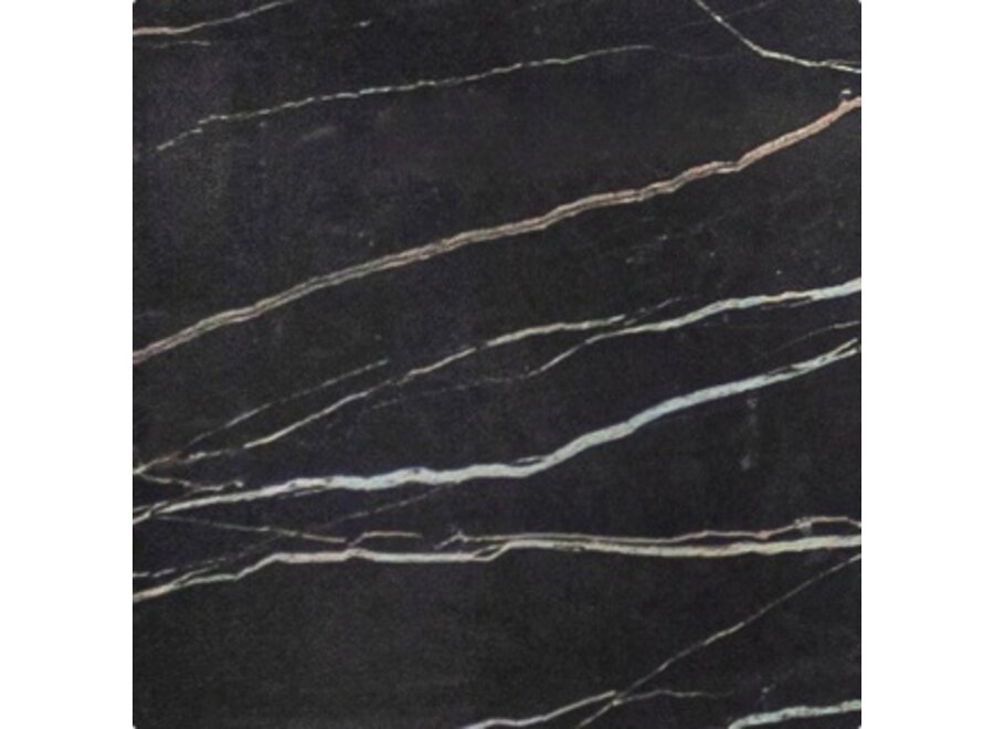 Table bistrot 'Bari' Square - Black