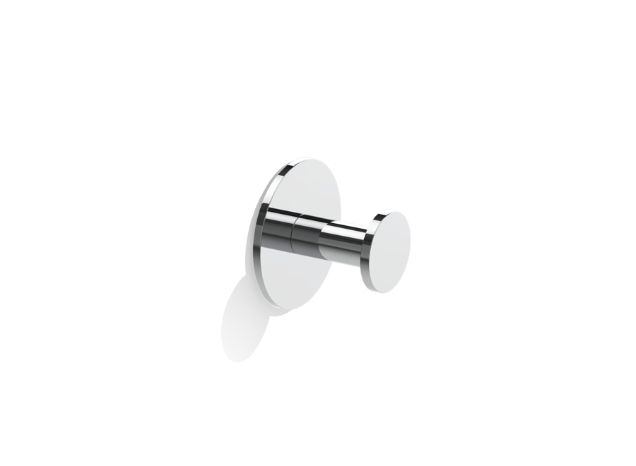 Wall hook 'Basic' - HAK4 - SK - Chrome