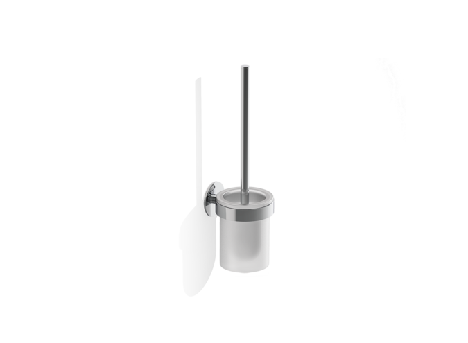 Toilet brush set Basic  - WBG - SK - Chrome