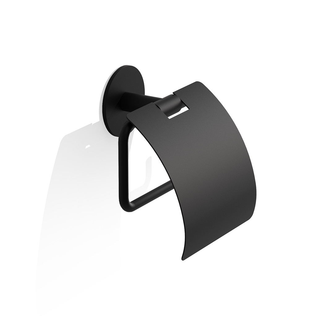 Kronenbach Porte-papier avec couvercle Quara 2.0 Black, Noir mat main image 1