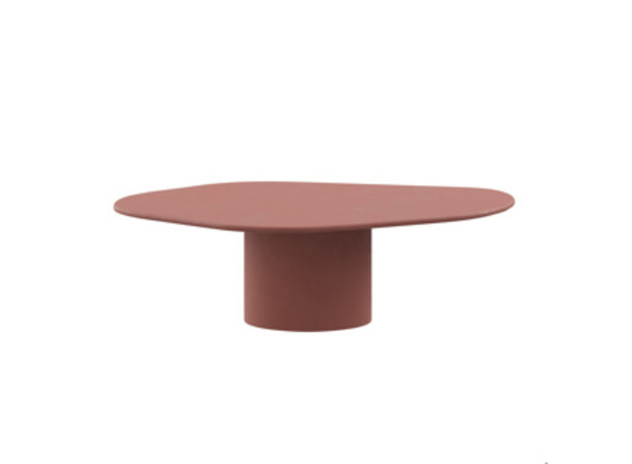 Dining table 'Delphi' - Chalk Red
