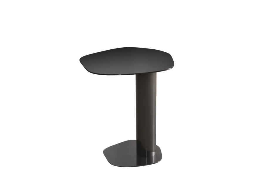 Table d'appoint 'Oyster' - Gun Metal